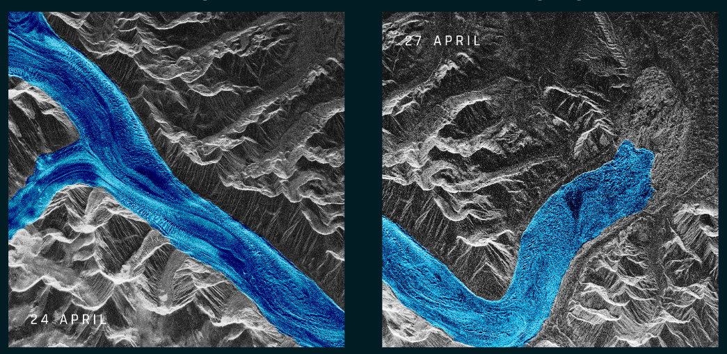 Data VoS blog ch4 rapidly changing earth glacier movement